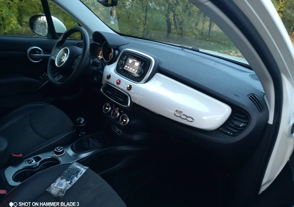 Fiat 500X cena 26500 przebieg: 155000, rok produkcji 2016 z Września małe 211